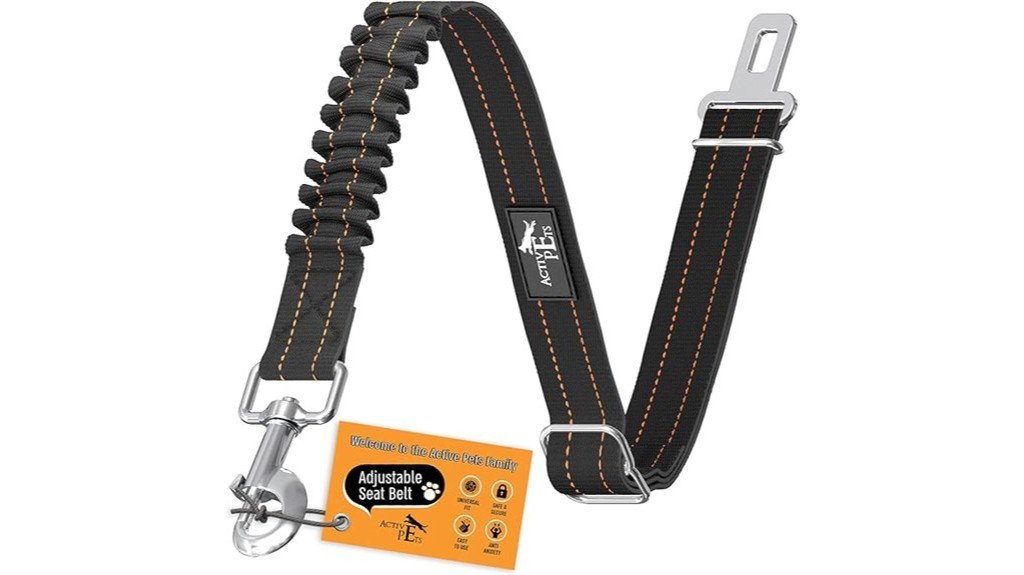 adjustable car dog seatbelt