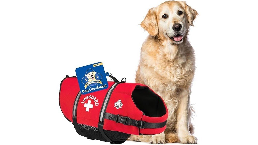 adjustable dog swim vest