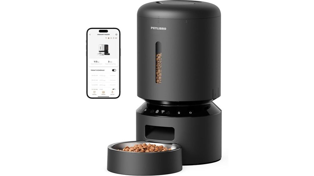 automatic cat feeder device