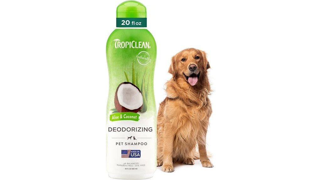 deodorizing shampoo for dogs