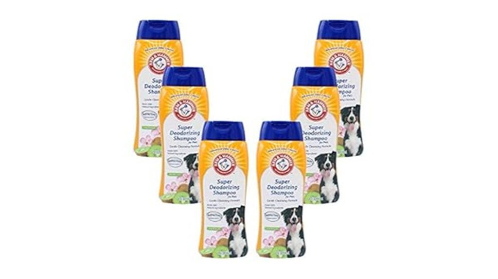 dog deodorizing shampoo pack