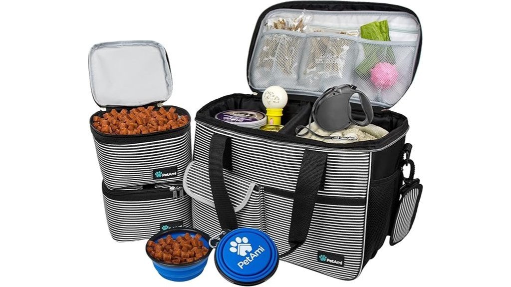 pet travel organizer bag