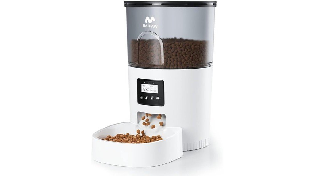 timed automatic cat feeder