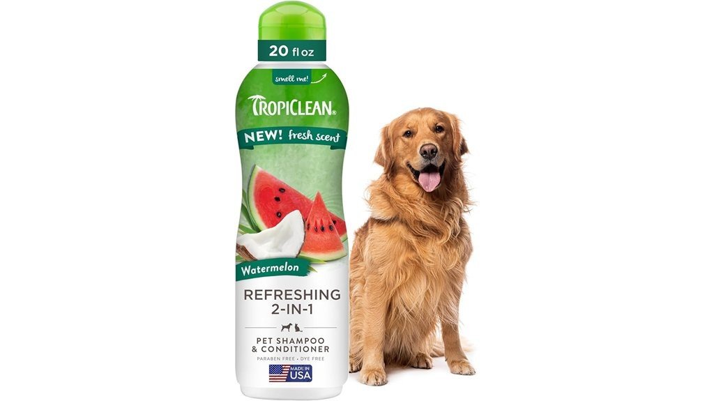 tropiclean dog shampoo conditioner