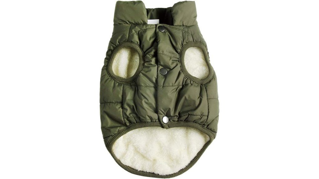 warm fleece jacket for dogs