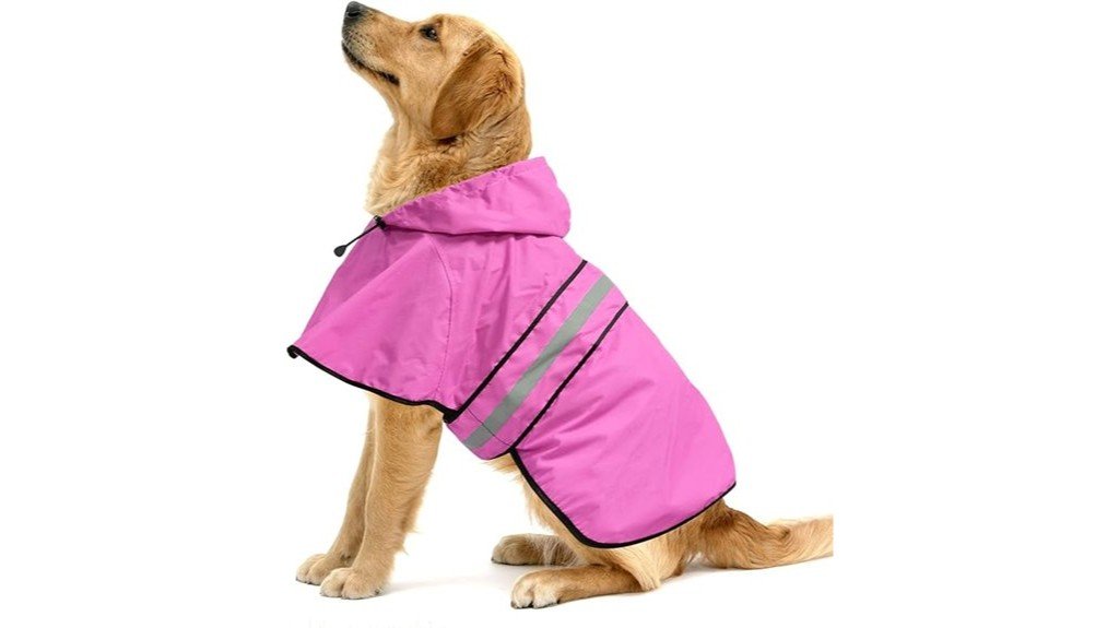 waterproof adjustable dog jacket