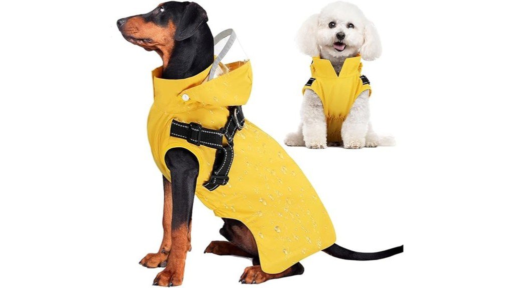 waterproof rain jacket for dogs